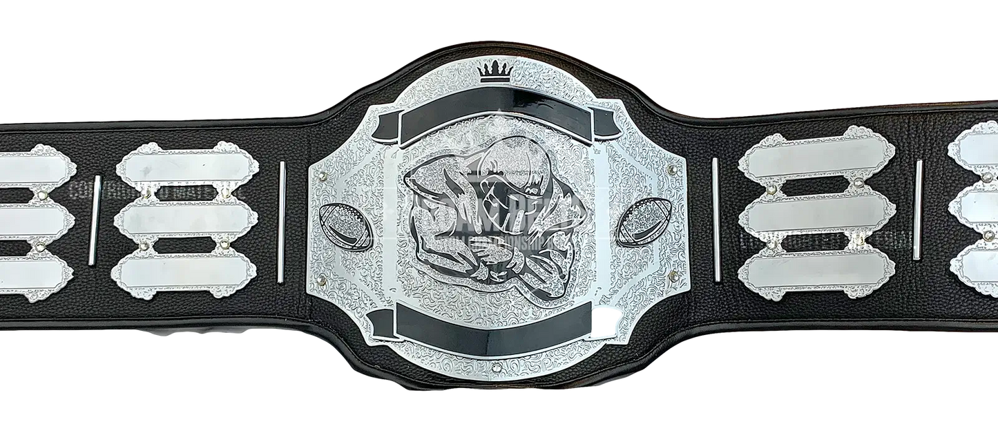 Pass Rush Championship Belt front view
