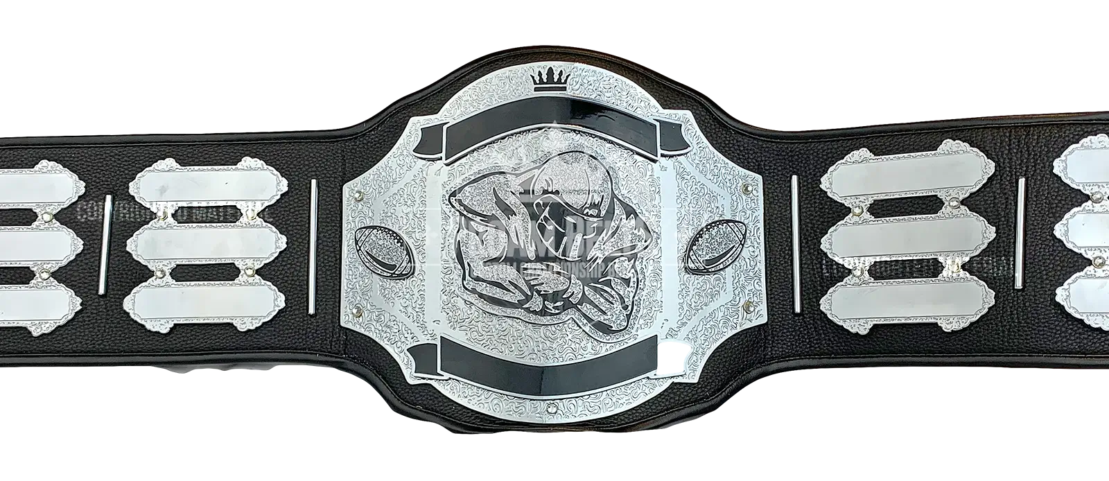 Pass Rush Championship Belt front view