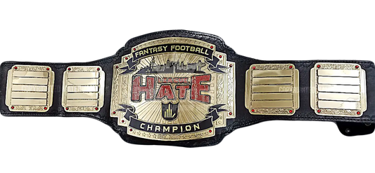 Hate Fantasy Football League Title front view