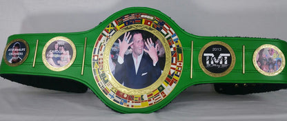Hermes Green Strap DC Championship Belt