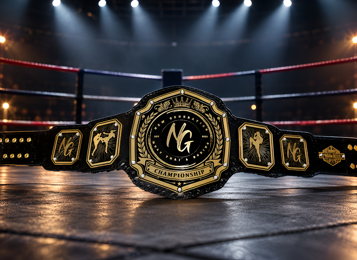 NG championsh custom award title belt
