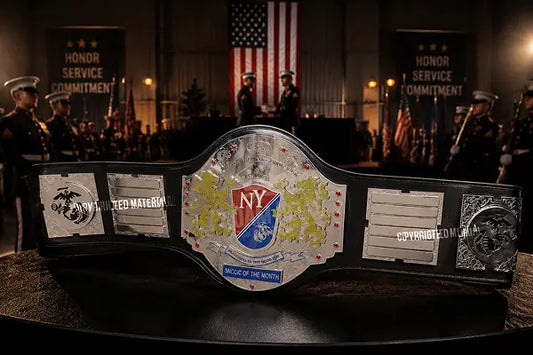 Recruiting Station New York Championship Belt front view