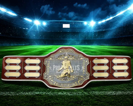 MVP Brown Championship Belt front view