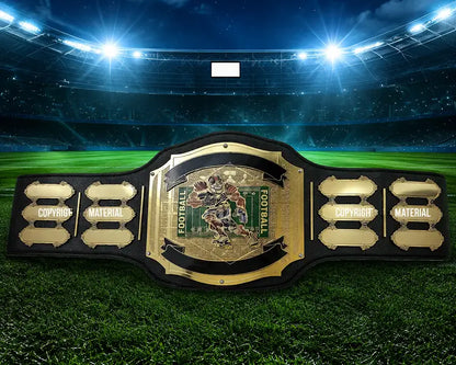 Sportsmanship Championship Belt front view