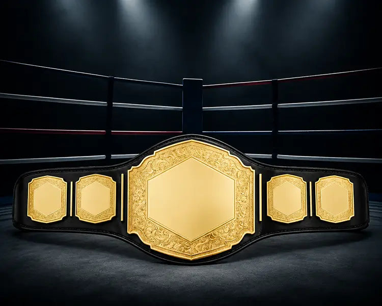 Vicious DC Gold Heavy Championship Belt