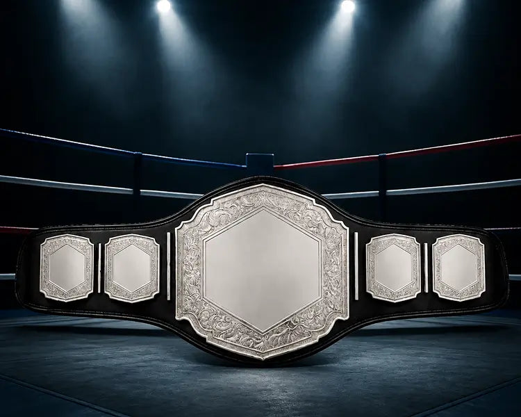 Vicious DC Silver Heavy Championship Belt