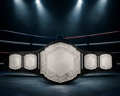 Vicious DC Silver Heavy Championship Belt