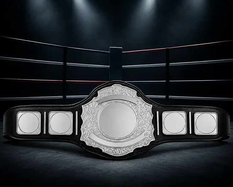 Emperor DC Silver HEAVY Championship Belt