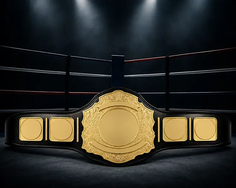 Emperor DC Gold HEAVY Championship Belt