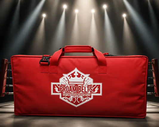 ProAmBelts Premier Long Case Red