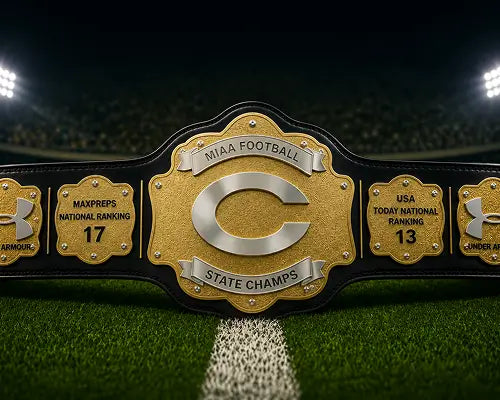 MIAA Football State Champs front view