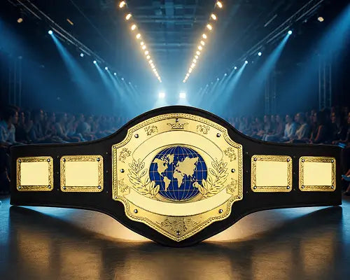 Global Domination Black Championship Belt