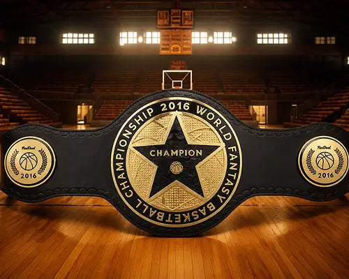 FanDuel 2016 World Fantasy Basketball Championship Belt front view