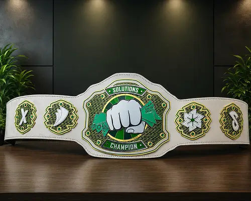 Solutions Champion Bling Money Award front view