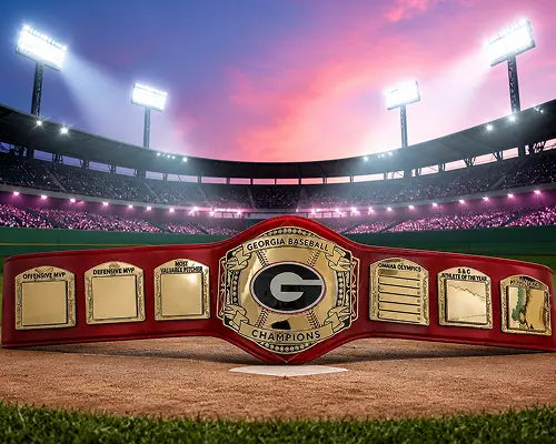 Georgia Baseball Champions front view
