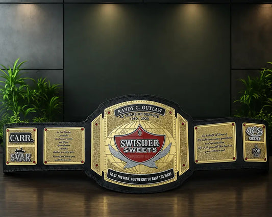 Swisher Sweets Tobacco Championship Belt front view