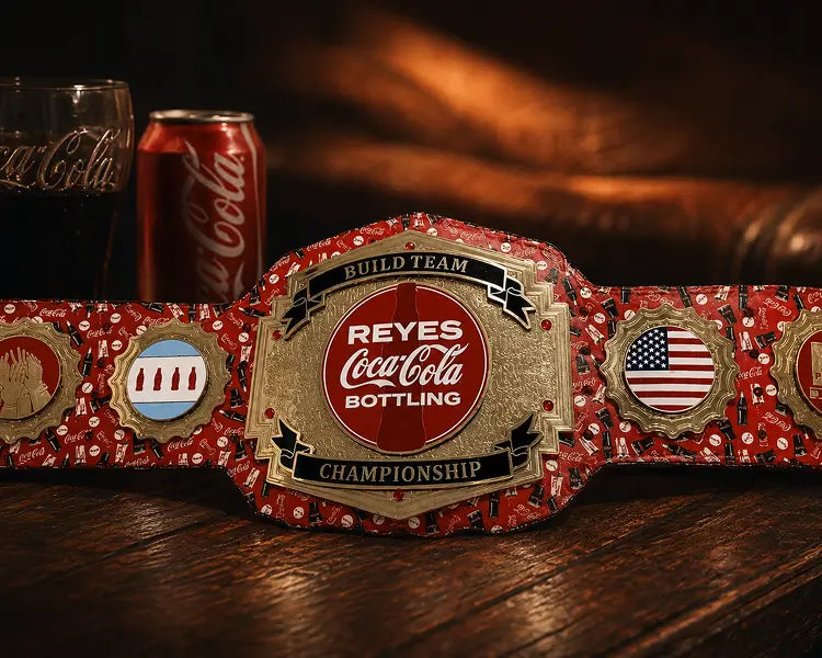 Coca Cola Reyes Bottling Team Award front view