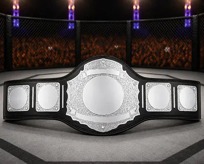 Emperor Superior Silver Chrome Championship Belt