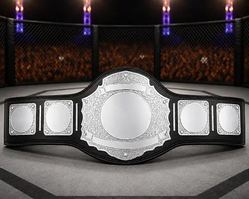 Emperor Superior Silver Chrome Championship Belt
