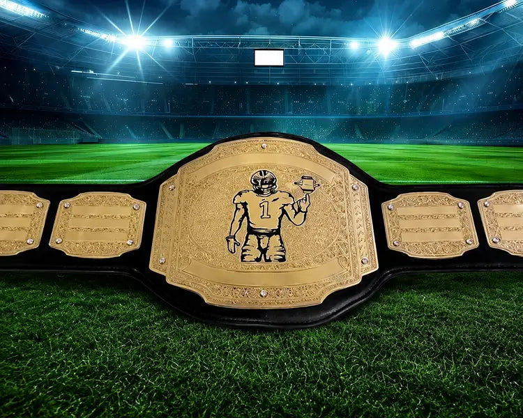 #1 Football Championship Belt