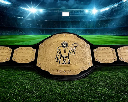 #1 Football Championship Belt