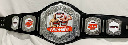 Vicious DC Silver Heavy Championship Belt