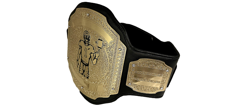 #1 Football Championship Belt