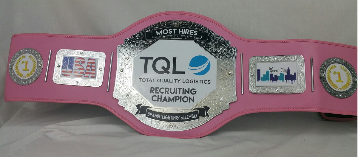 Prophet Economy Pink Championship Belt