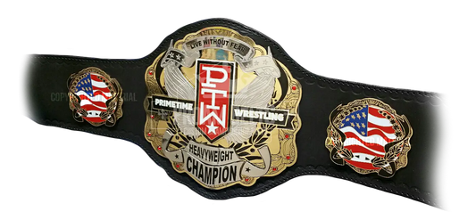 Primetime Wrestling Championship Belt front view