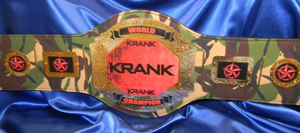 Prophet Camouflage Gold Championship Belt alternate blank image