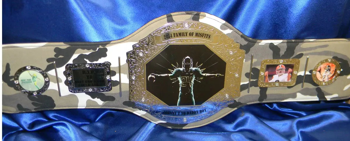 Prophet Camouflage Chrome Championship Belt alternate blank image