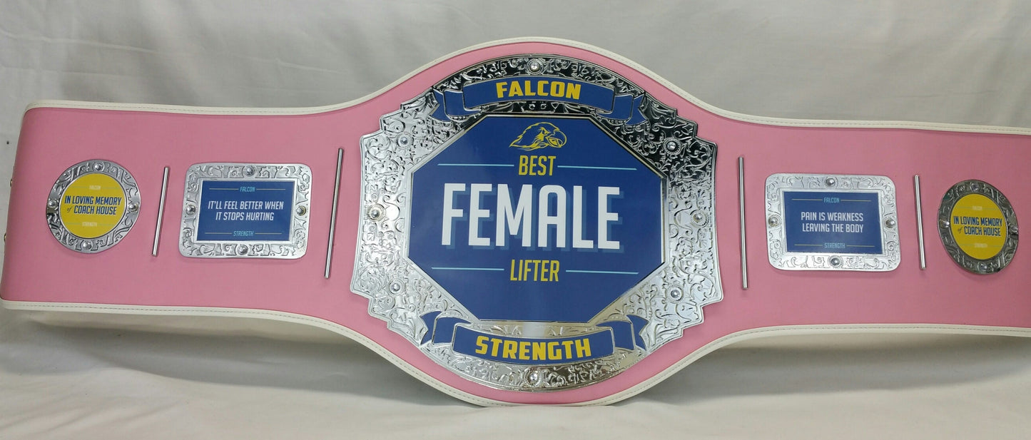 Prophet Economy Pink Championship Belt