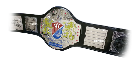 Recruiting Station New York Championship Belt front view