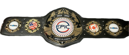 Zeus SIlver Championship Belt