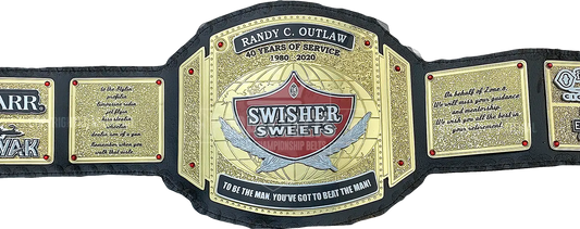 Swisher Sweets Tobacco Championship Belt front view
