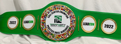 Hermes Green Strap DC Championship Belt