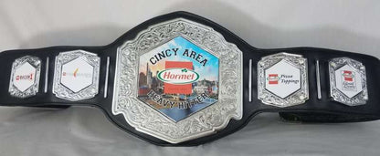 Vicious DC Silver Heavy Championship Belt
