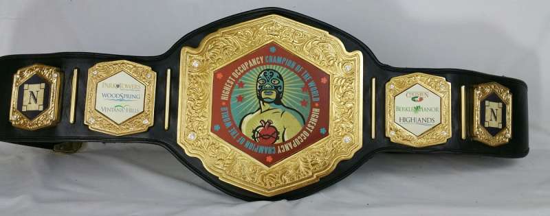 Vicious DC Gold Heavy Championship Belt