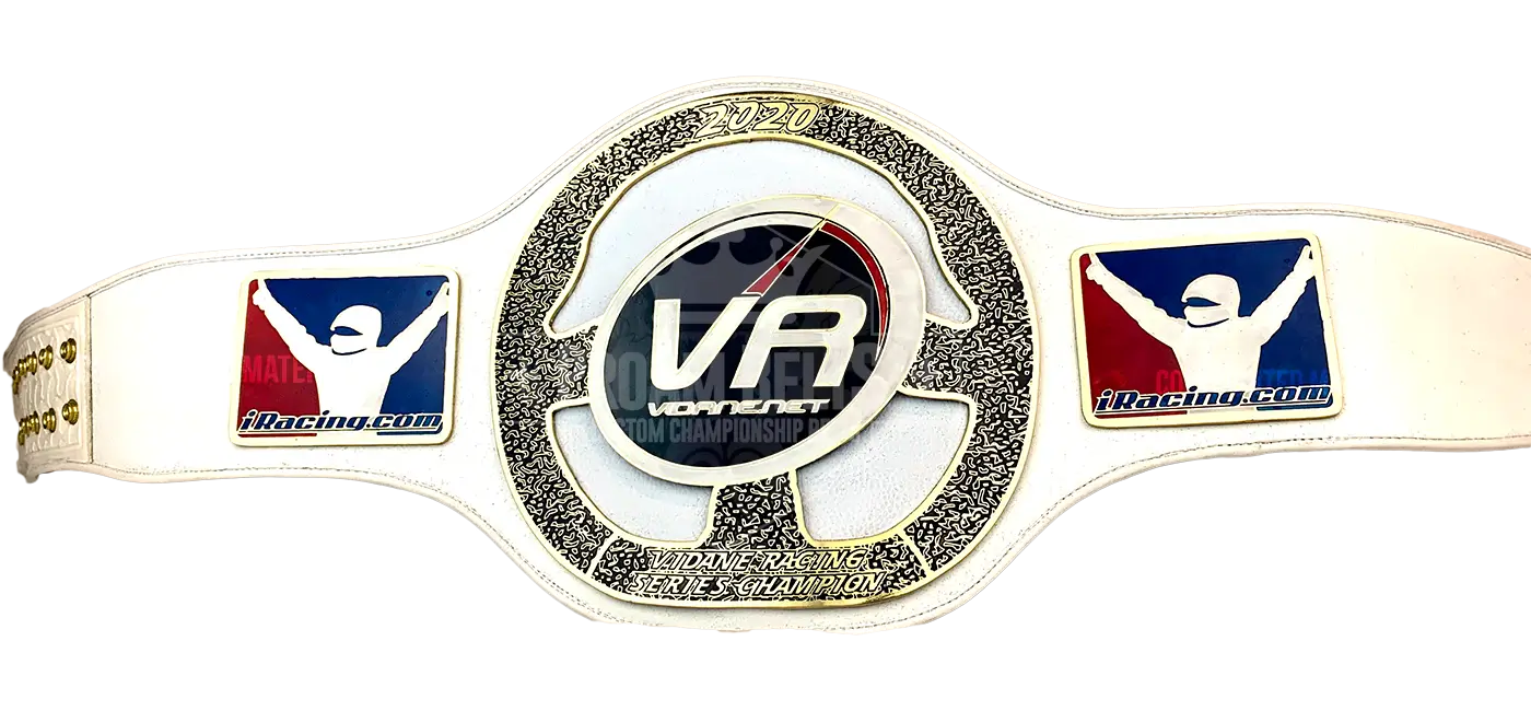 VR Racing Championship Belt front view