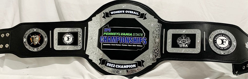 Prophet Custom Chrome Championship Award Trophy Belt