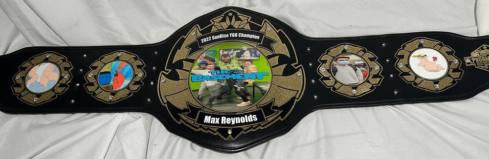 Zeus Gold Championship Belt