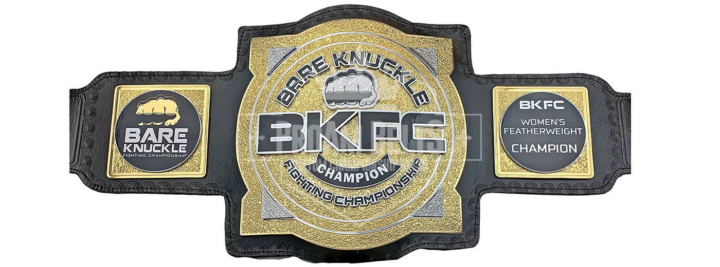 Bare Knuckle Fighting Championships Women's Featherweight Title Belt