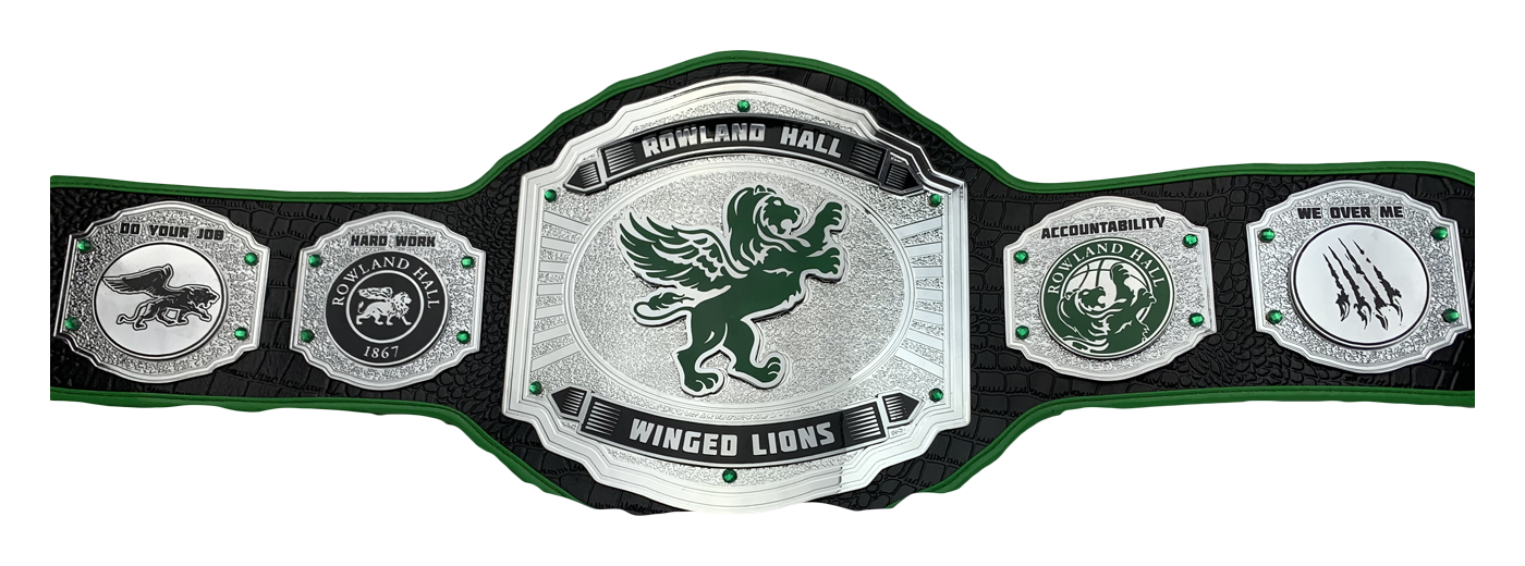 Rowland Hall Winged Lions Custom Award