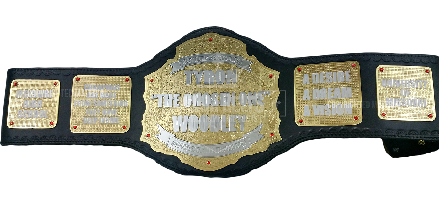 Tyron Woodley Custom Belt