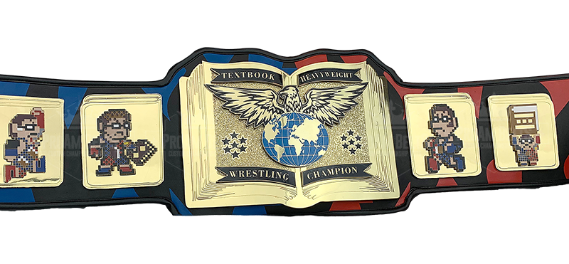Custom Video Game Esports Wrestling Championship Title