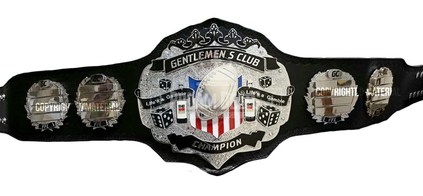 Gentlemens Club Championship Belt
