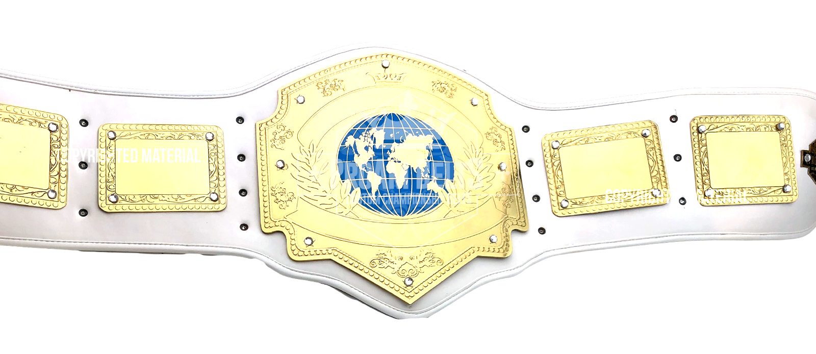 Global Domination White Championship Belt