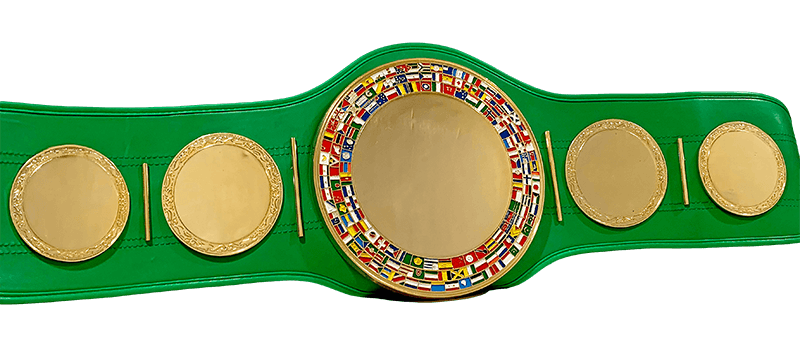 Hermes Green Strap DC Championship Belt