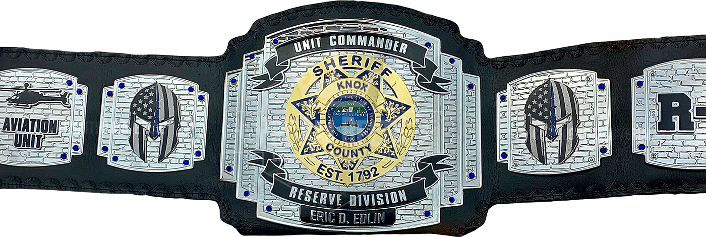 Knox County Sheriffs Unit Commander Reserve Division Championship Belt