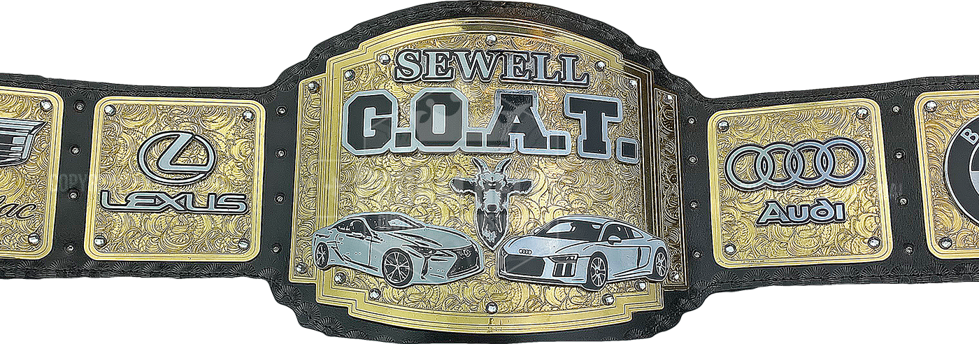 Sewell Auto Goat Championship Belt